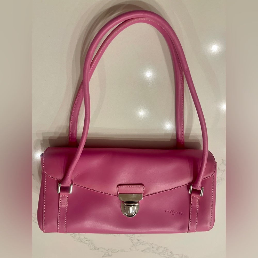 Frederic T. Underarm Leather Handbag